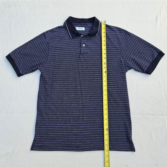 Chereskin Navy Striped Men's Polo Shirt - Picture 2 of 6